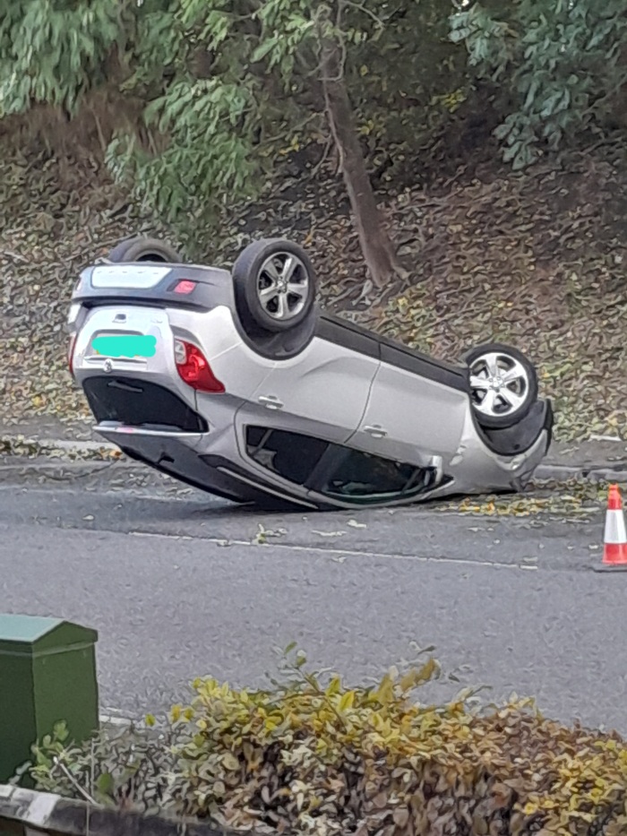 Just Another Car Crash / Day in Swindon